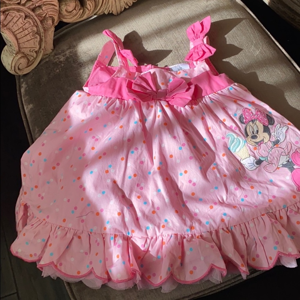 Disney baby mini summer dress with underwear